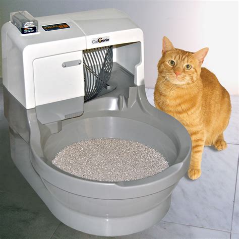 <b>CatGenie</b> automatic cat <b>litter</b> <b>box</b> works just like your toilet - only cleaner! Just tell <b>CatGenie</b> when you want it to clean and choose from automatic, scheduled, or manual options. . Catgenie litter box